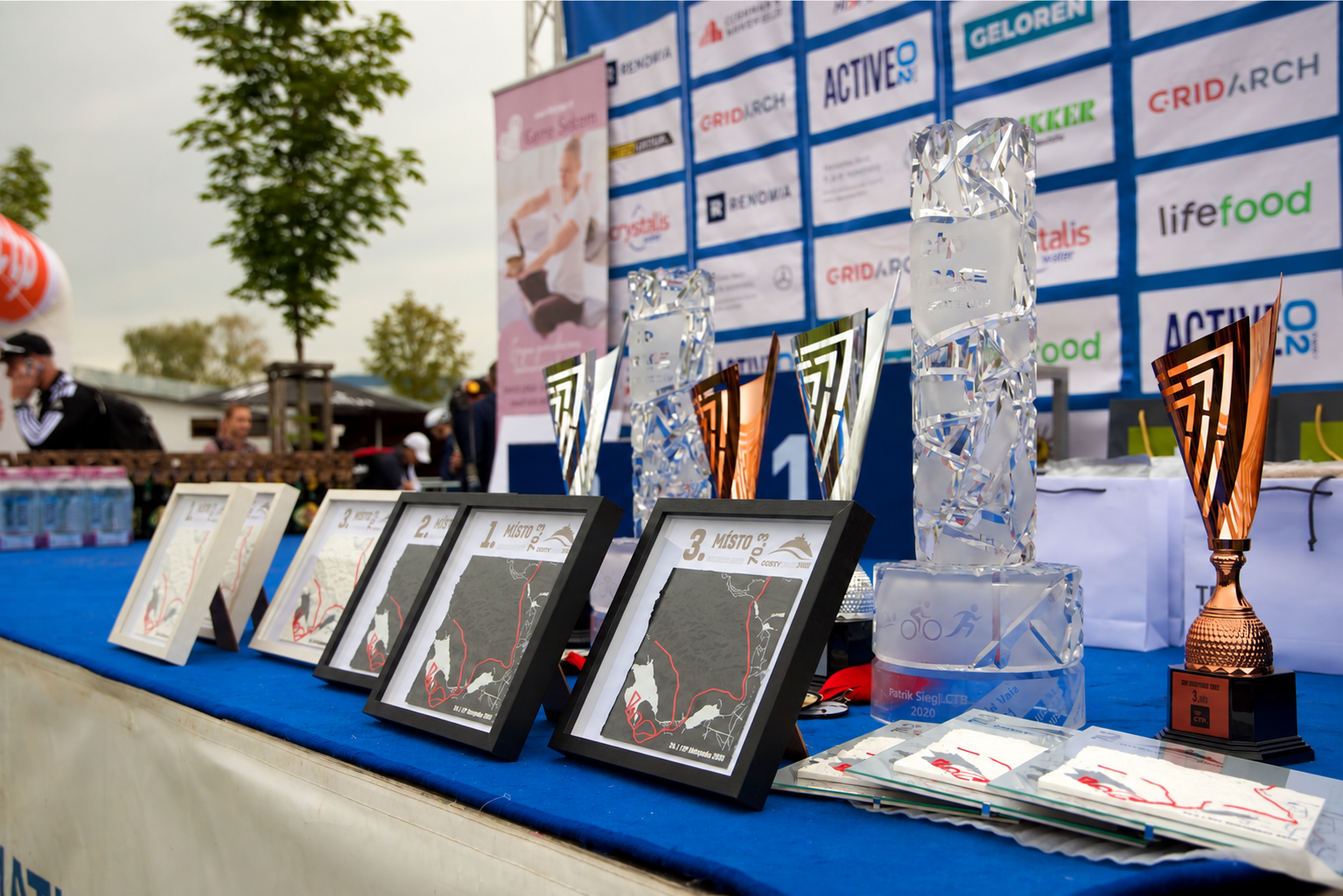 Trophies for DoskyRace 2026